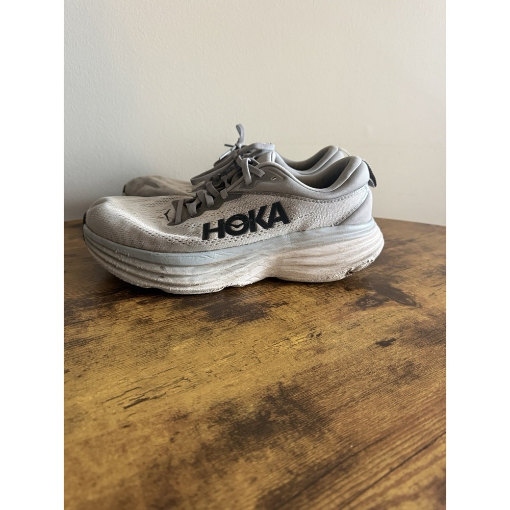 Size 10 - Hoka One One HOKA Bondi 8 Sharkskin